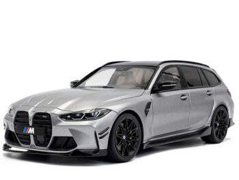 Solido S1813702 2024 BMW M3 Touring with Performance Parts 1:18 Silver