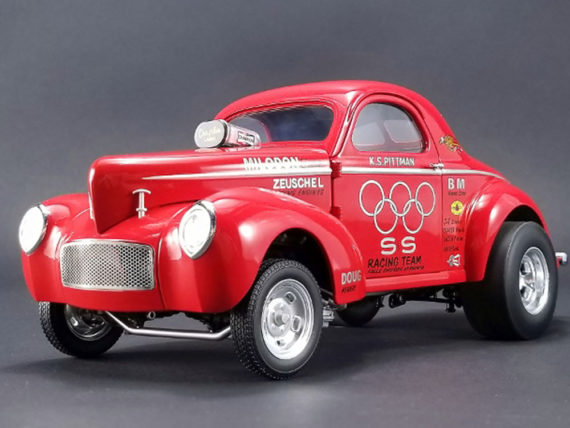 Acme A1800908 1941 Gasser S & S 1:18 Red