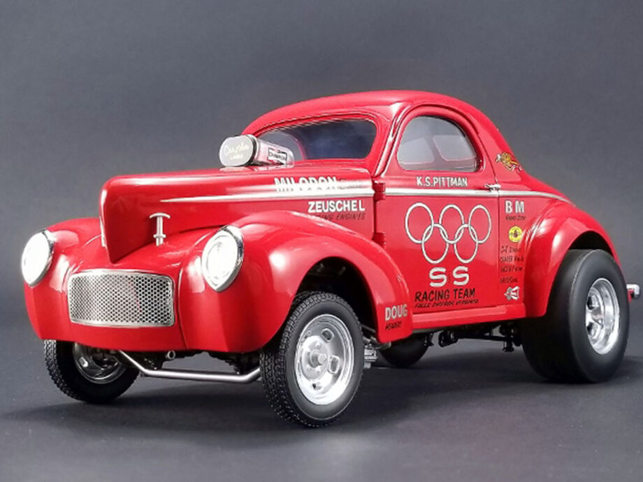 Acme A1800908 1941 Gasser S & S 1:18 Red