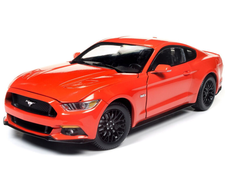 Autoworld Aw242 2016 Ford Mustang GT 5.0 1:18 Orange
