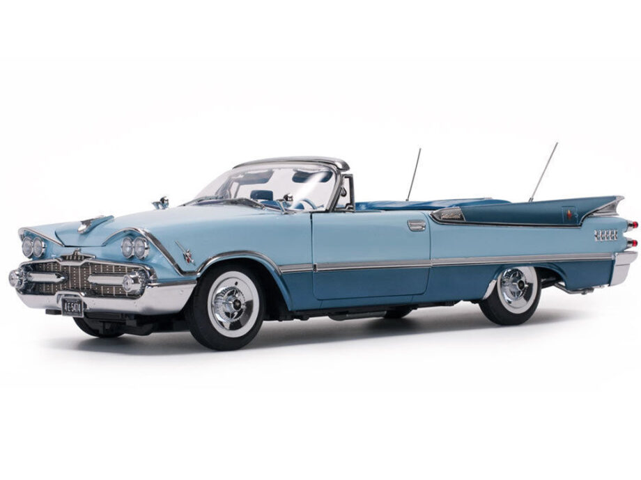 Sun Star 5474 1959 Dodge Custom Royal Lancer Convertible 1:18 Blue