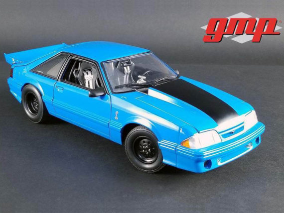 Gmp 18881 1320 Drag Kings 1993 Ford Mustang Cobra King Snake 1:18 Blue
