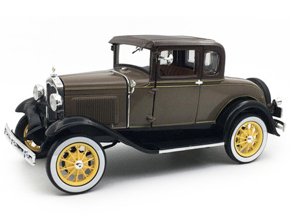 Sun Star 6134 1931 Ford Model A Coupe 1:18 Stone Brown