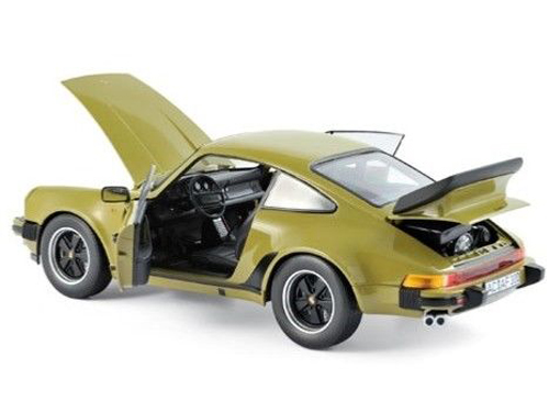 Olive Green Norev 187575 Porsche 911 Turbo 3.3 1977 