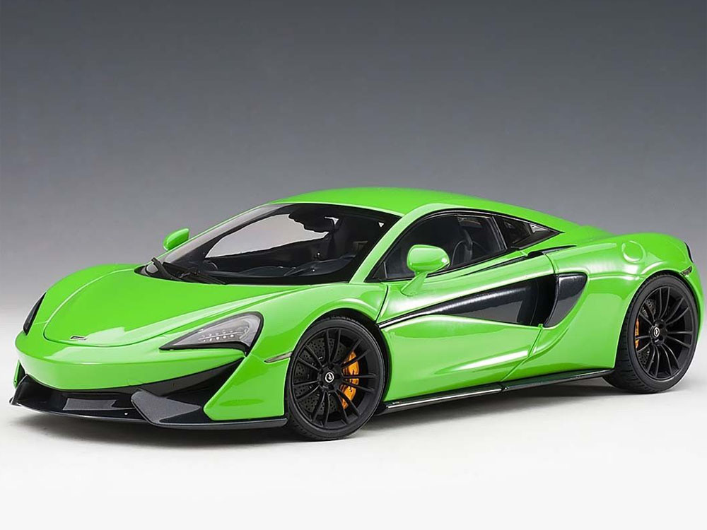 AUTOart 76042 McLaren 570S 1:18 Mantis Green with Black Wheels
