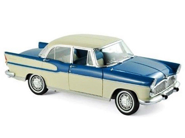 Norev 185727 1960 Simca Vedette Chambord 1:18 Tropic Green / China Ivory