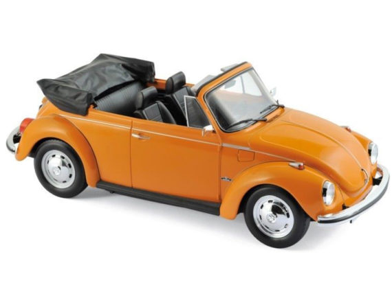 Norev 188521 1973 VW Volkswagen Beetle 1303 Cabriolet 1:18 Orange