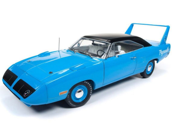 Autoworld Amm1137 1970 Plymouth Superbird 50th Anniversary 1:18 Blue