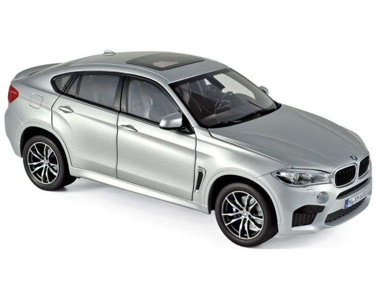 Norev 183200 2016 BMW X6 M SUV 1:18 Silver Metallic