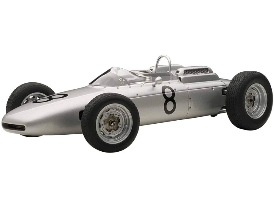 AUTOart 86272 Porsche 804 Formula 1 1962 #8 Jo Bonnier Nurburgring 1962 1:18 Silver