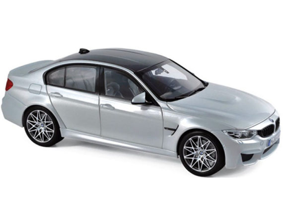 Norev 183235 2017 Bmw M3 Competition Package 1:18 Silver