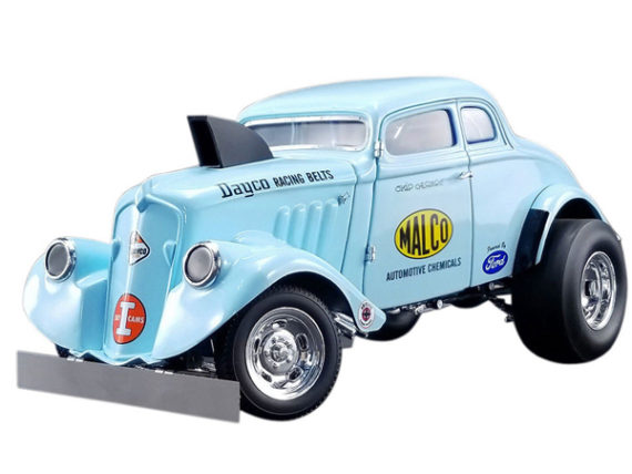 Acme A1800911 1933 Malco Gasser Ohio with Air Plow 1:18 Light Blue