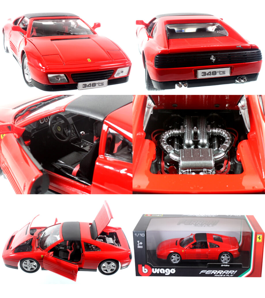 Bburago 18-16006 Ferrari 348 TS 1:18 Red