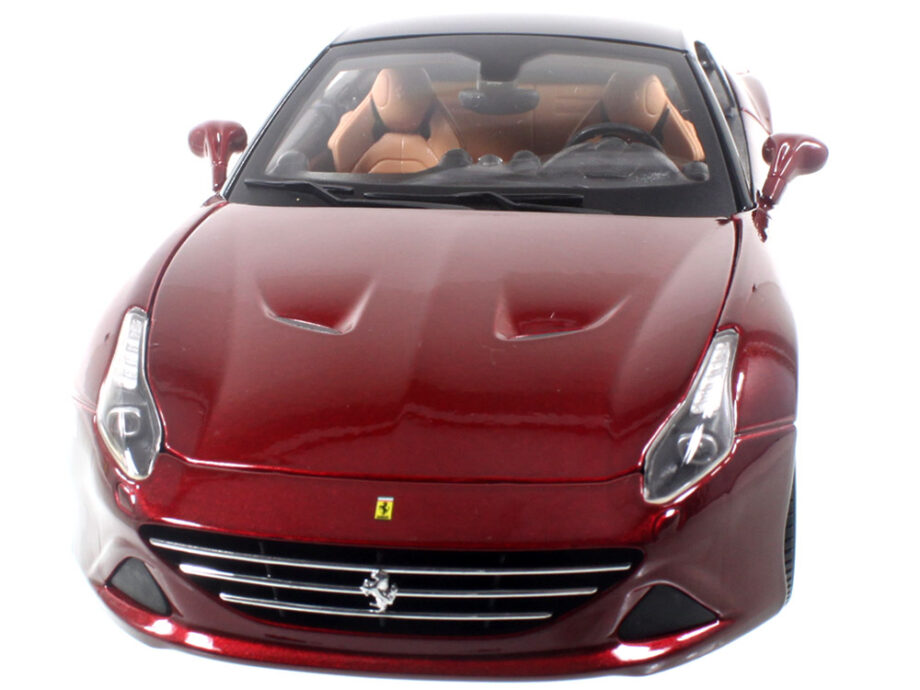 Bburago 18-16902 Signature Series Ferrari California T Closed Top 1:18 Dark Red