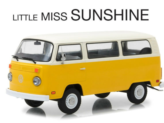 Greenlight 84081 Little Miss Sunshine 1978 VW Volkswagen Type 2 Bus 1:24 Yellow