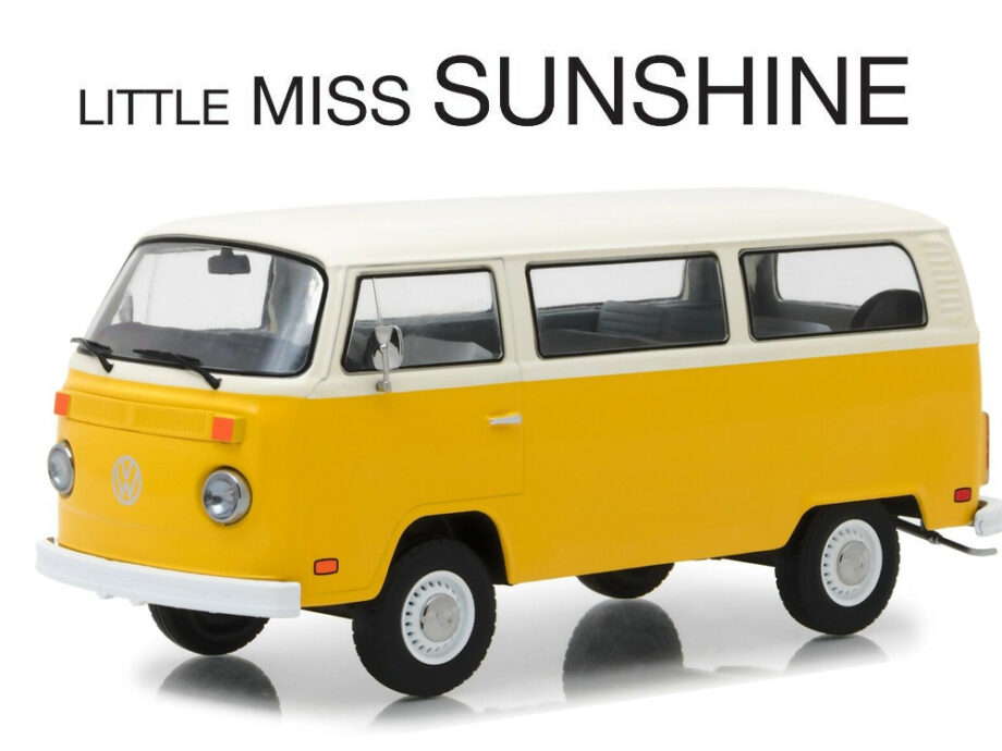 Greenlight 84081 Little Miss Sunshine 1978 VW Volkswagen Type 2 Bus 1:24 Yellow