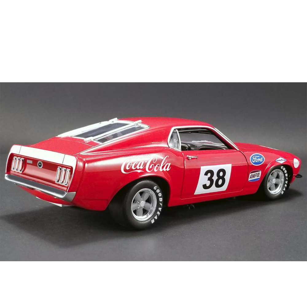 Greenlight LOOSE Allan Moffat's 1969 FORD MUSTANG BOSS 302 T/A Race 1:64 Scale 