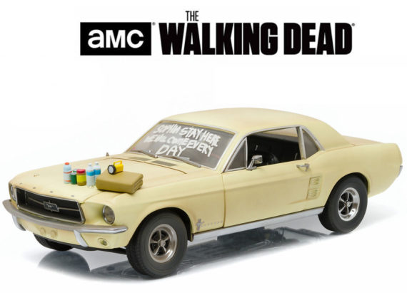 Greenlight 12958 The Walking Dead 1967 Ford Mustang Coupe 1:18