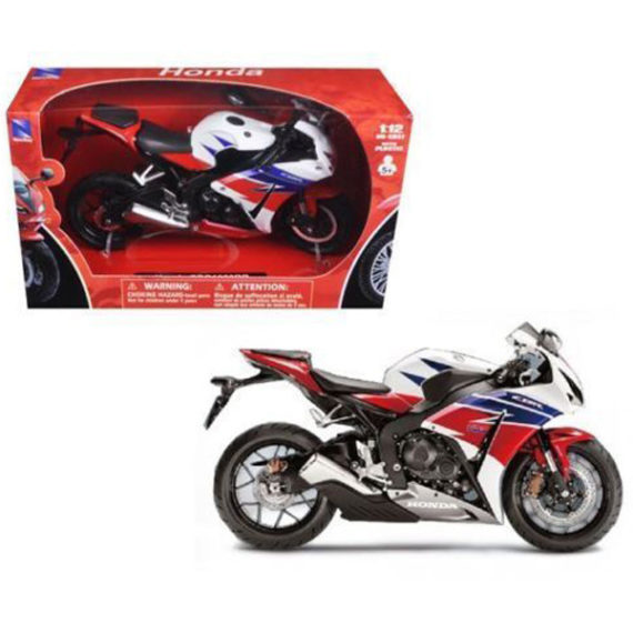 WHITE NEW RAY 57793 2016 16 HONDA CBR 1000 RR BIKE MOTORCYCLE 1/12 RED 