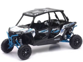 New Ray 57843 B Polaris RZR XP 4 Turbo EPS 1:18 White