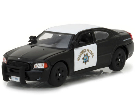 Greenlight 86087 2008 Dodge Charger Pursuit CHP Highway Patrol Police Car 1:43