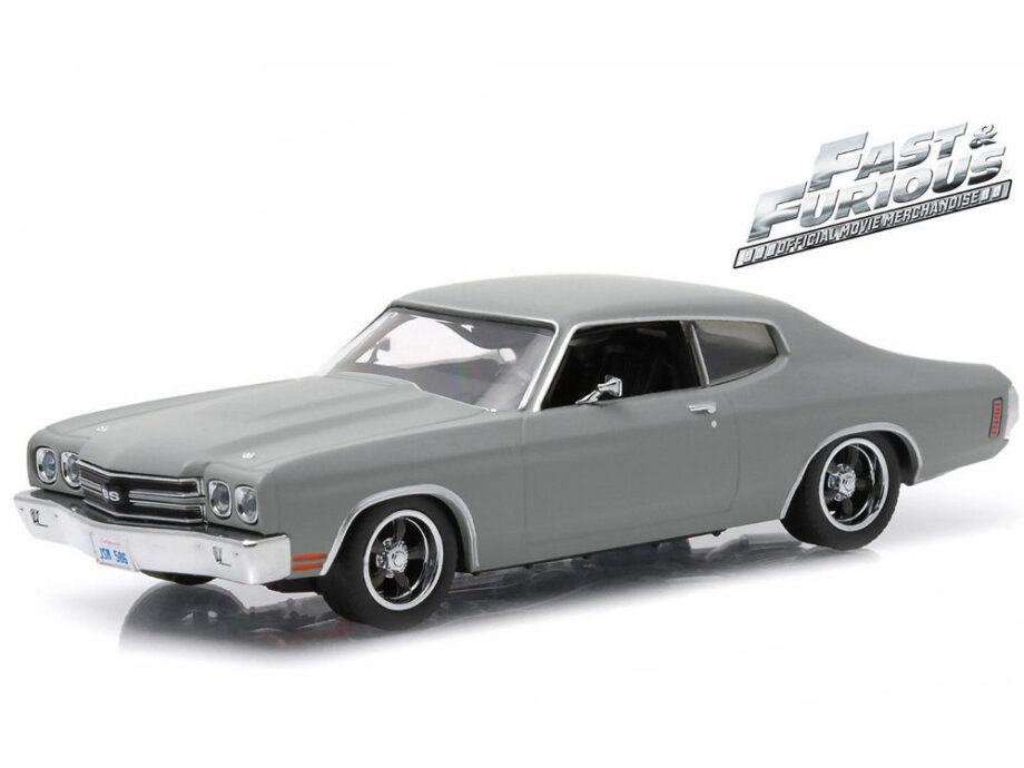 Greenlight 86227 Fast & Furious Dom's 1970 Chevy Chevelle ss 1:43 Grey