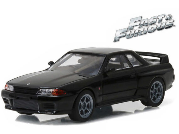Greenlight 86229 Fast and Furious 7 1989 Nissan Skyline GT-R R32 1:43 Black