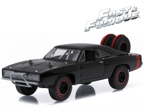 Greenlight 86232 Fast & Furious 7 Dom's 1970 Dodge Charger R/T Off Road 1:43 Black