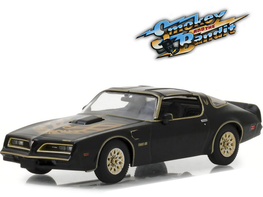Greenlight 86513 Smokey and the Bandit 1977 Pontiac Firebird Trans AM 1:43 Black