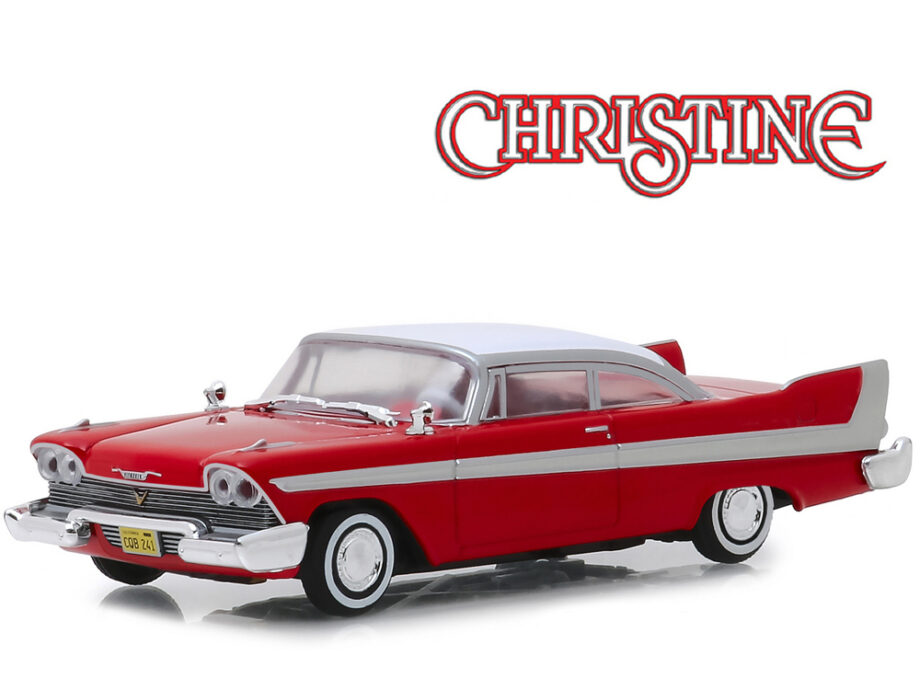 Greenlight 86529 Christine 1958 Plymouth Fury 1:43 Red