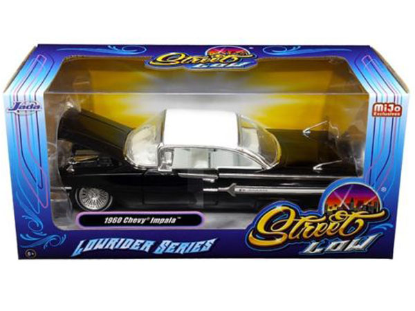 Jada 98925 Street Low Lowrider Series 1960 Chevy Impala 1:24 Black