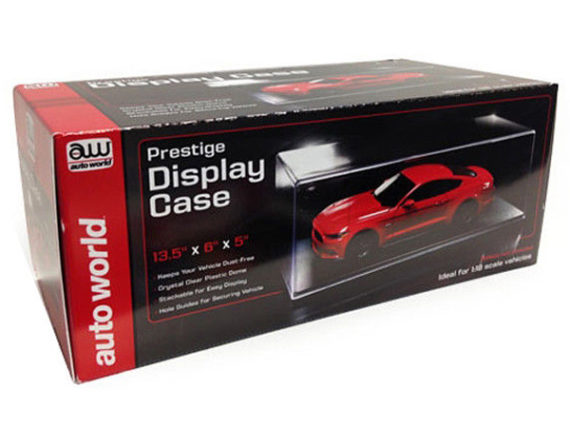 AutoWorld AWDC001 Clear Display Show Case for 1:18 Diecast Model Car