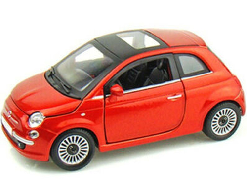 Bburago 18-21032 2007 Fiat 500 1:24 Orange