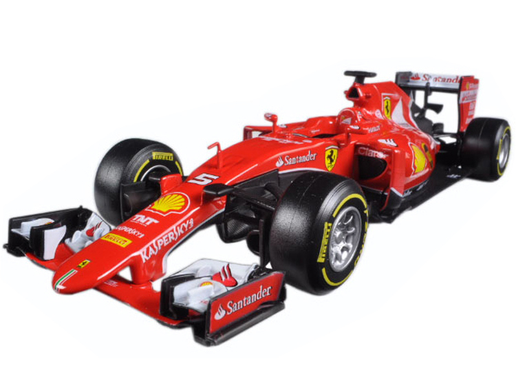 Bburago 18-26801 SV Formula F 1 Ferrari SF15-T #5 1:24 Sebastian Vettel Red