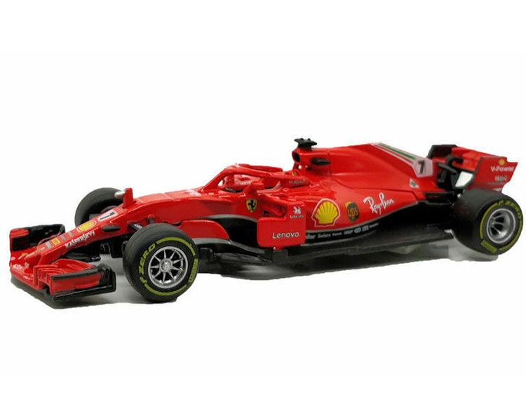 Bburago 18-36809 KR Ferrari Racing Formula F 1 SF71-H 2018 1:43 #7 kimi Raikkonen