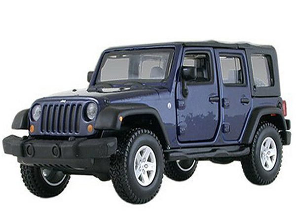 Bburago 18-43012 Jeep Wrangler Rubicon Unlimited 1:32 Blue