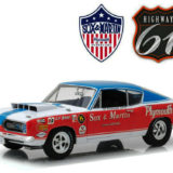 Highway 61 18003 Sox & Martin 1968 Plymouth Barracuda 1:18