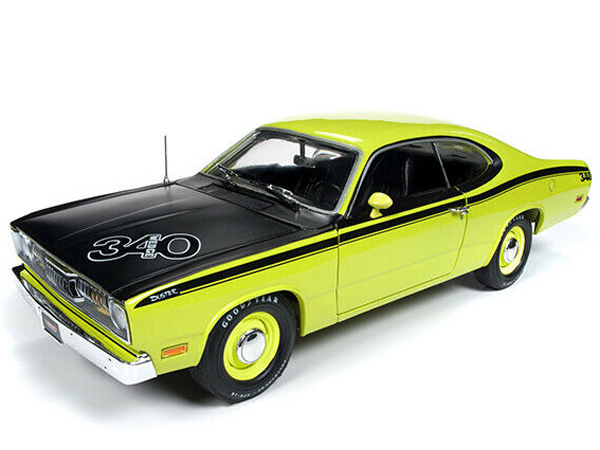 Autoworld Amm1154 1971 Plymouth Duster 340 1:18 Green