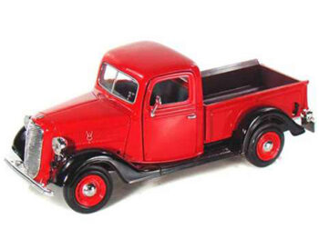 Motormax 73233 1937 Ford Pick Up Truck 1:24 Red