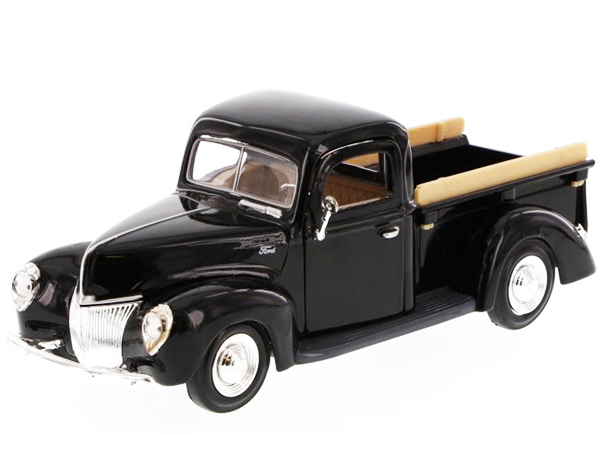 Motormax 73234 1940 Ford Pick Up Truck 1:24 Black » BT Diecast