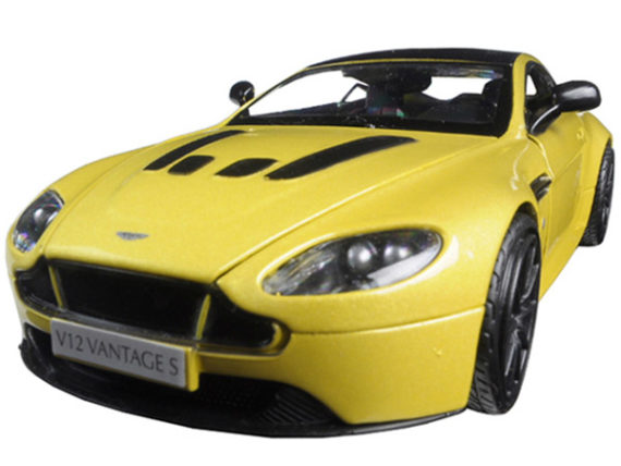 Motormax 79322 Aston Martin Vantage S V12 1:24 Yellow