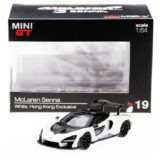 Mini GT MGT00019 McLaren Senna 1:64 Hong Kong Exclusive White » BT