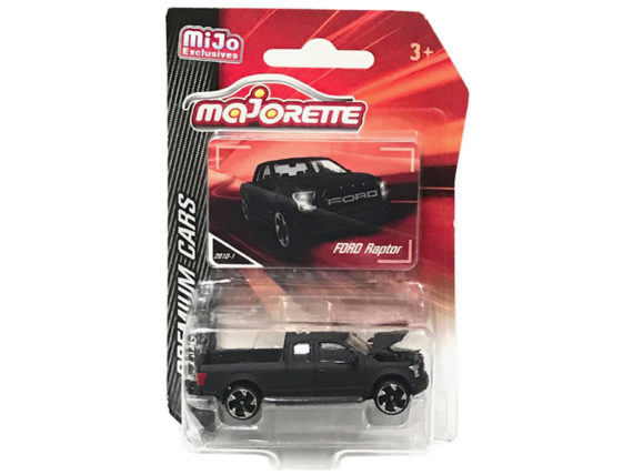 Majorette 3052 MJ Premium Cars Ford Raptor F-150 Pick Up Truck 1:64 Matte Black