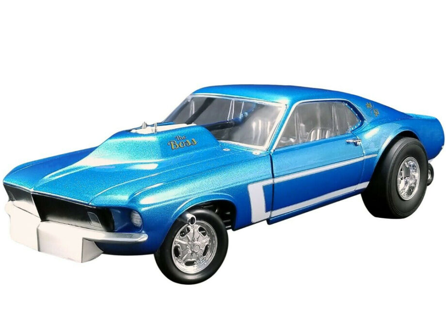 Gmp 18913 The Boss 1969 Ford Mustang Gasser 1:18 Blue