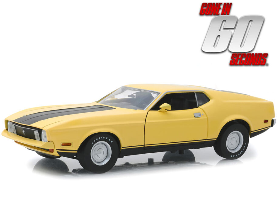 Greenlight 12910 Gone in 60 Seconds Eleanor 1973 Custom Mustang 1:18 Yellow