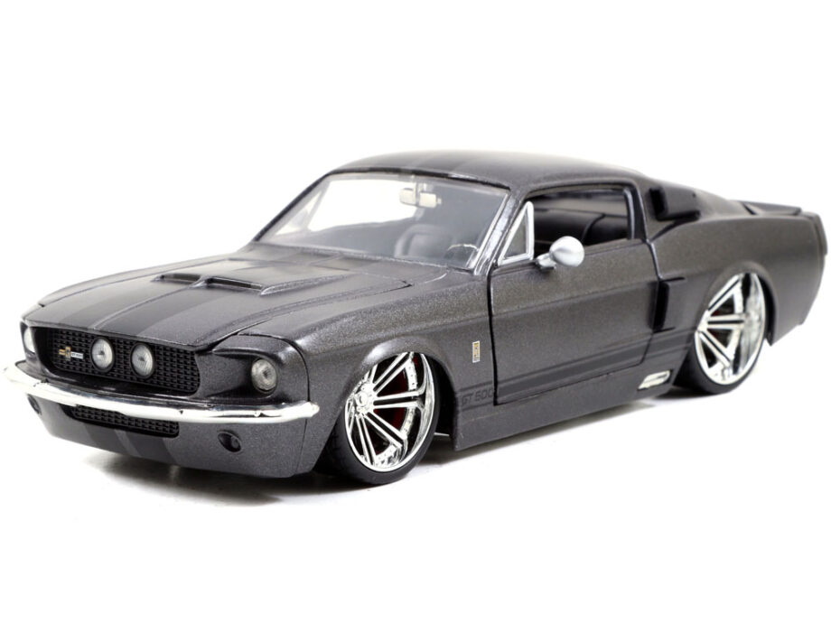 Jada 97411 Bigtime Muscle 1967 Ford Shelby GT 500 1:24 Grey