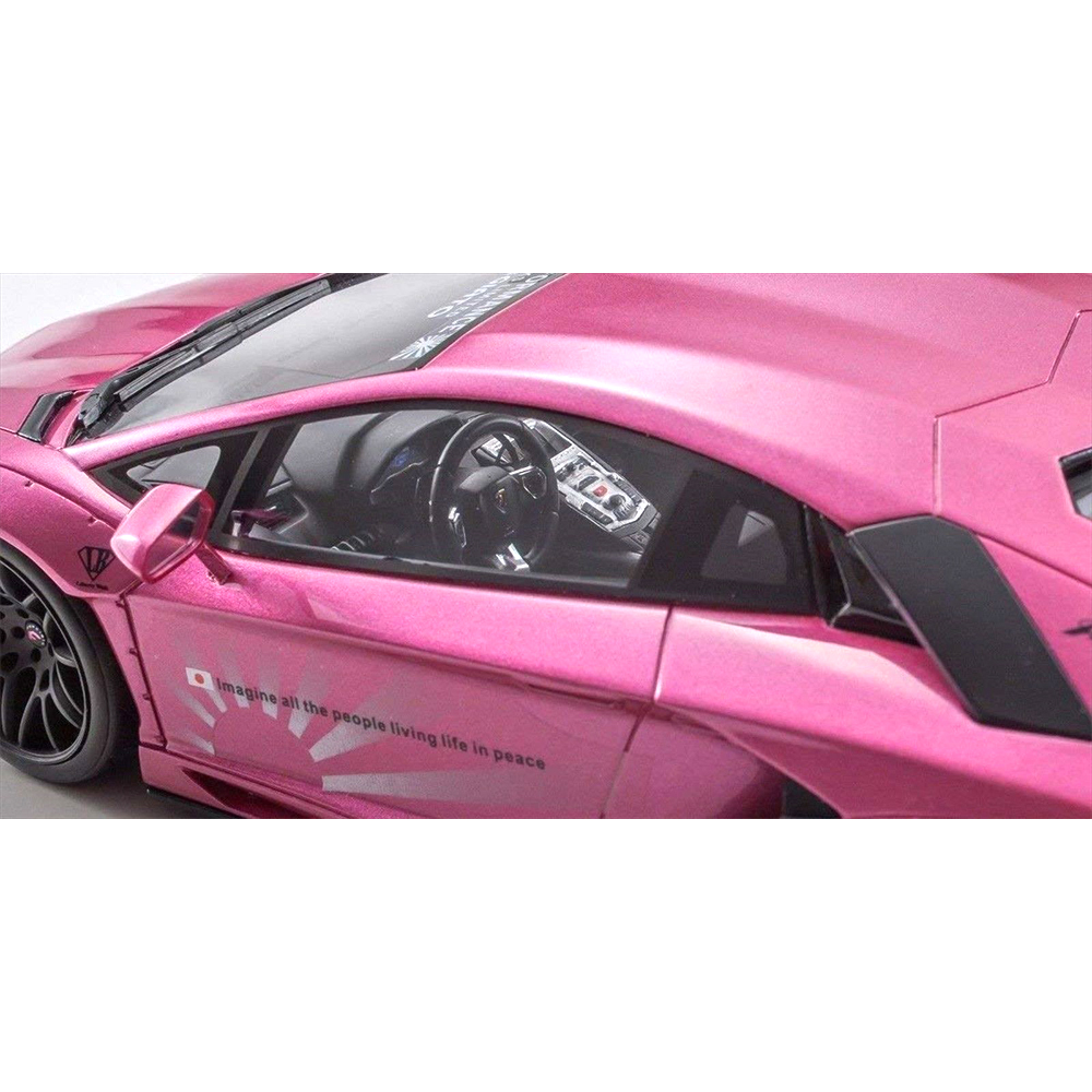 KYOSHO ORIGINAL 1/18 KSR18502CP LB WORKS Lamborghini Aventador Pink F/S NEW 