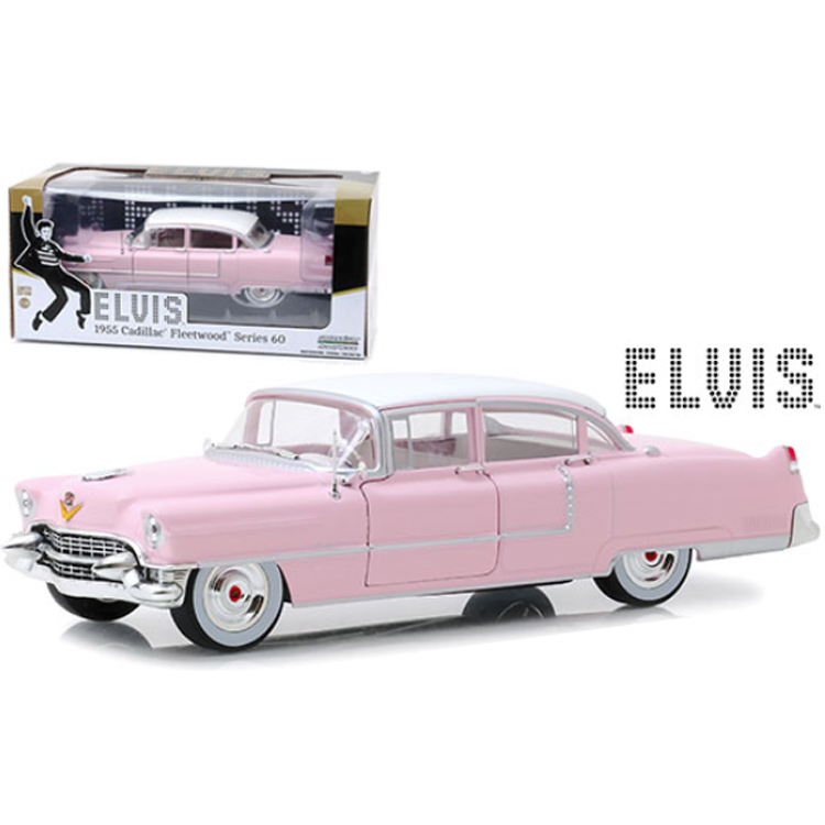 Greenlight 84092 1/24 1955 CADILLAC FLEETWOOD rose Elvis Presley 