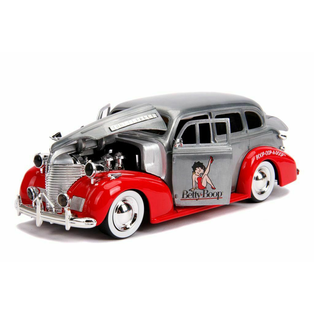 JADA 31091 HOLLYWOOD 20TH ANNIVERSARY 1939 CHEVY MASTER DELUXE 1/24 BETTY BOOP