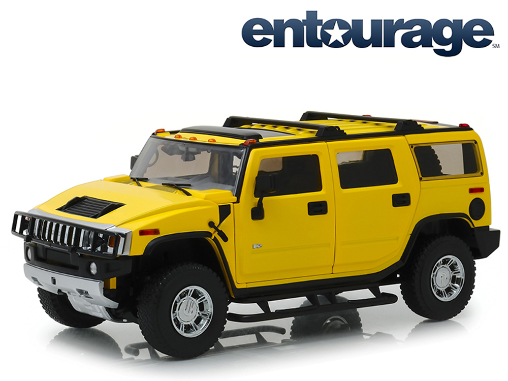 Details about   HIGHWAY 61 18015 ENTOURAGE 2004-2011 TV SERIES 2003 HUMMER H2 1/18 YELLOW 